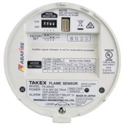 Detector de Chama Pontual Ultravioleta (UV Flame Detector) Tipo Convencional e Autônomo com Sirene Interna e Saída Relé NA/NF. código FS2000 - Imagem 13