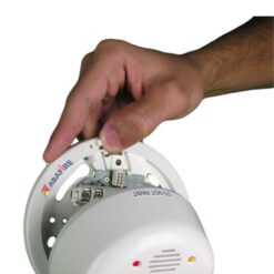 Detector de Chama Pontual Ultravioleta (UV Flame Detector) Tipo Convencional e Autônomo com Sirene Interna e Saída Relé NA/NF. código FS2000 - Imagem 01