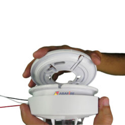 Detector pontual de fumaça autônomo com saída relé NA/NF (Stand alone smoke detector with relay NO/NC) código AFDFAR - Imagem 06