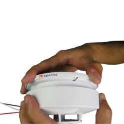 Detector pontual de fumaça autônomo com saída relé NA/NF (Stand alone smoke detector with relay NO/NC) código AFDFAR - Imagem 04