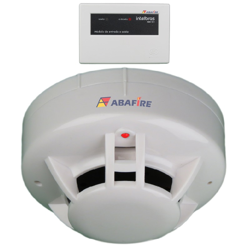 Detector Pontual de Vazamento de Gás GLP ou Gás GN com módulo endereçável, código AFDG3E - Imagem 01