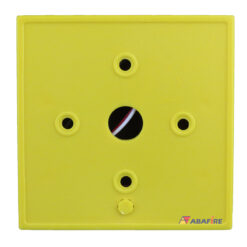 Acionador Manual e Botoeira de Comando Para Controle de Acesso e Emergência na Cor Amarela com Relé NA/NF código AFAM3AM - Imagem 04