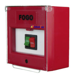 Acionador Manual e Botoeira de Comando Para Acionamento de Bomba de Incêndio Com Dois Botões Tipo Pulso Liga e Desliga código AFBLD2 - Imagem 02