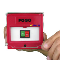 Acionador Manual e Botoeira de Comando Para Acionamento de Bomba de Incêndio Com Dois Botões Tipo Pulso Liga e Desliga código AFBLD2 - Imagem 03