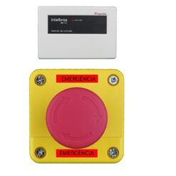 Acionador Manual e Botoeira de Emergência Para Sanitário de Portadores de Necessidades Especiais (PNE) com Módulo Endereçável, código AFAMPNE-E - Imagem 01