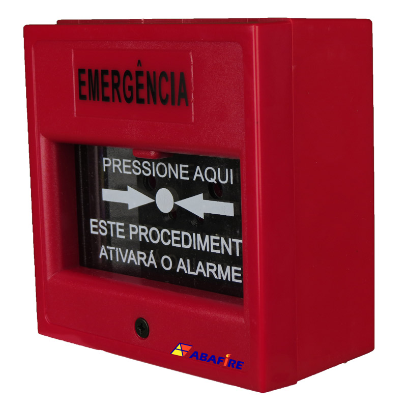 Acionador Manual e Botoeira de Comando Para Emergência com Relé NA/NF código AFAM3VM - Imagem 02