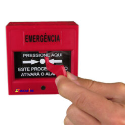 Acionador Manual e Botoeira de Comando Para Emergência com Relé NA/NF código AFAM3VM - Imagem 06