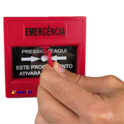 Acionador Manual e Botoeira de Comando Para Emergência com Relé NA/NF código AFAM3VM - Imagem 07
