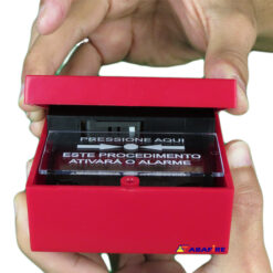 Acionador Manual e Botoeira de Comando Para Emergência com Relé NA/NF código AFAM3VM - Imagem 09