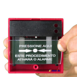 Acionador Manual e Botoeira de Comando Para Emergência com Relé NA/NF código AFAM3VM - Imagem 10