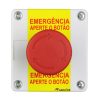 Acionador Manual e Botoeira de Emergência Wireless (Sem Fio) Para Sanitário de Portadores de Necessidades Especiais (PNE) código AFAMPNEW - Imagem 01