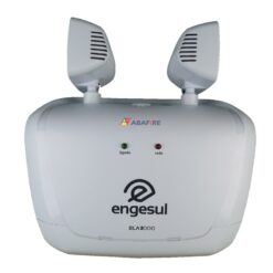 Bloco Autônomo de Iluminação de Emergência com Dois Faróis de LED e 2000 lumens, código BLA2000