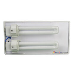 Bloco Autônomo de Iluminação de Emergência com Duas Lâmpadas Fluorescentes PL de 09 Watts, código AFMAC5122