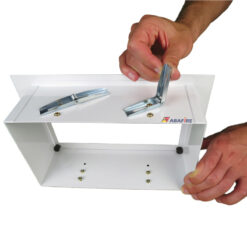 Luz de Emergência Autônoma de Embutir em Drywall e Gesso - Com Duas Lâmpadas Fluorescentes de 9W Código AFMAC5122E