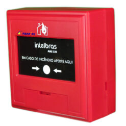 Botoeira e Acionador Manual de Alarme de Incêndio Endereçável (Addressable Manual Call Point) Tipo Resetável. Código AME520. Imagem 02