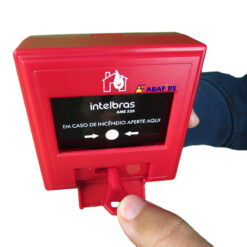 Botoeira e Acionador Manual de Alarme de Incêndio Endereçável (Addressable Manual Call Point) Tipo Resetável. Código AME520. Imagem 14