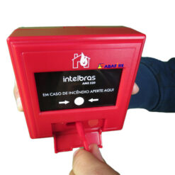 Botoeira e Acionador Manual de Alarme de Incêndio Endereçável (Addressable Manual Call Point) Tipo Resetável. Código AME520. Imagem 17