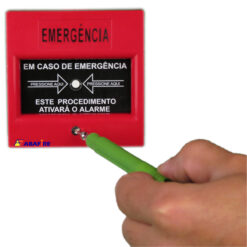 Botoeira e Acionador Manual Quebra Vidro com Relé NA/NF, código AFAM - Imagem 14