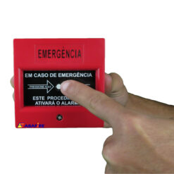 Botoeira e Acionador Manual Quebra Vidro com Relé NA/NF, código AFAM - Imagem 15
