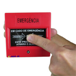 Botoeira e Acionador Manual Quebra Vidro com Relé NA/NF, código AFAM - Imagem 16