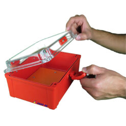 Caixa de Proteção IP65 Para Abrigar Acionadores Manuais e Botoeiras Em Áreas Externas (À Prova de Tempo), código AFCXIP65 - Imagem 06