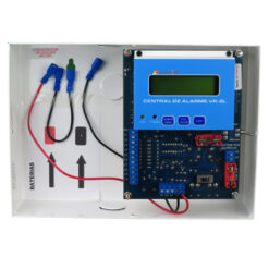 Central de Alarme de Incêndio Convencional de 08 Laços e Visor de LCD, código AFVR8LS - Imagem 05