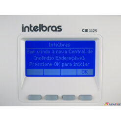 Central de Alarme de Incêndio Intelbrás Tipo Endereçável Com 01 Laço e 250 Endereços código CIE1250 - Imagem 02