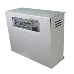 Central de Iluminação de Emergência com Saída em 24 Volts e Capacidade de 1000 Watts, código AFUSE241000