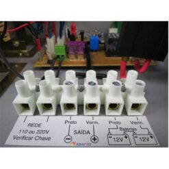 Central de Iluminação de Emergência com Saída em 24 Volts e Capacidade de 1000 Watts, código AFUSE241000