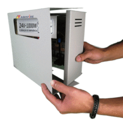 Central de Iluminação de Emergência com Saída em 24 Volts e Capacidade de 1000 Watts, código AFUSE241000