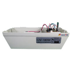 Central de Iluminação de Emergência com Saída em 12 Volts e Capacidade de 180 Watts, código AFB180.