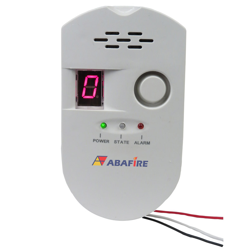 Detector pontual de vazamento de gás GLP e Gás Natural com módulo endereçável e saída relé NA/NF, código AFDG2E - Imagem 03