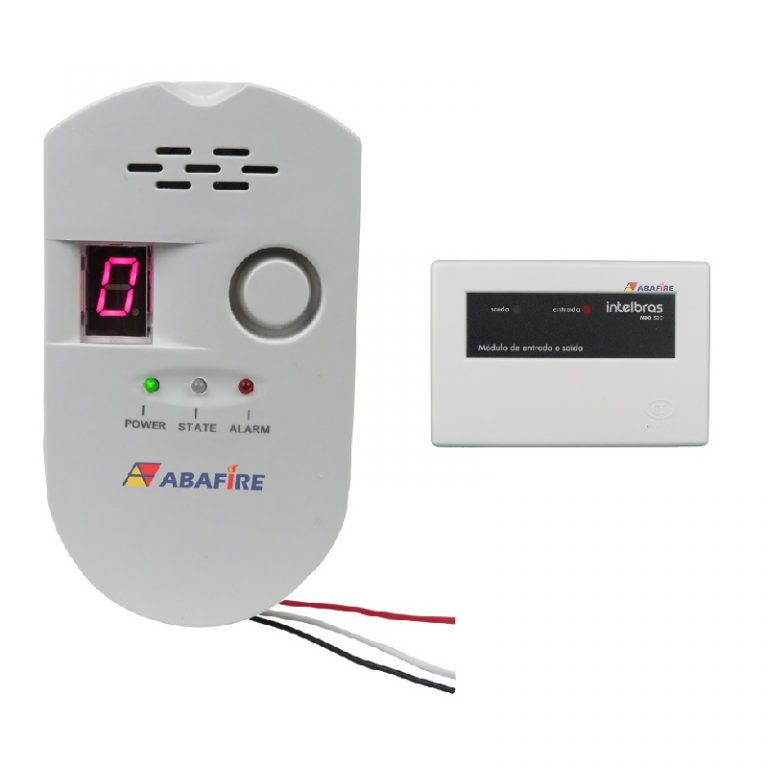 Detector de Gás GLP/GN Endereçável – Abafire | Tecnologias Sem Fio em ...