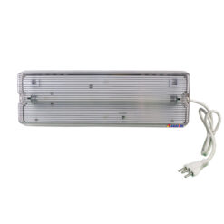 Luminária de Emergência Para Área Externa à Prova de Tempo IP65 com Uma Lâmpada Fluorescente de 8 Watts código AFMAC8IP - Imagem 01
