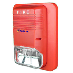 Sinalizador / Alerta Visual de Alarme de Incêndio em 24V com Flashes de Luz Xenon de Alto Brilho Tipo Estrobo código AFSXV - Imagem 02