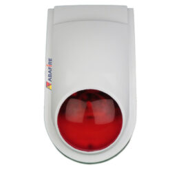 Sirene de 110 Decibéis Tipo Audiovisual com Flashes de Luz de Xenon e LED com Tensão 110/220V Para Alarmes Diversos