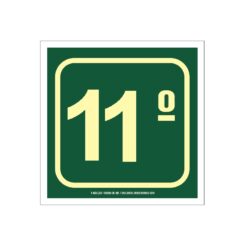 AF11A-placa-sinalizacao-fotoluminescete-rota-fuga-decimo-primeiro-andar