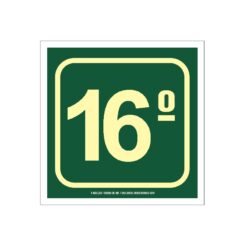 AF16A-placa-sinalizacao-fotoluminescete-rota-fuga-decimo-sexto-andar