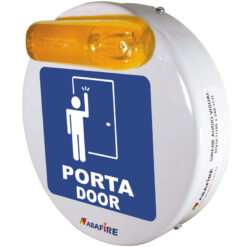 Campainha Sonora e Luminosa (Audiovisual) - Com Fio - Para Quartos de Deficientes Auditivos e Visuais (PNE e PCD) - Código AFCSL