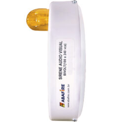 Campainha Sonora e Luminosa (Audiovisual) - Com Fio - Para Quartos de Deficientes Auditivos e Visuais (PNE e PCD) - Código AFCSL